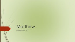 MATTHEW