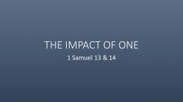 THE IMPACT OF ONE