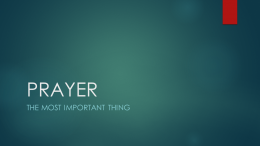 PRAYER